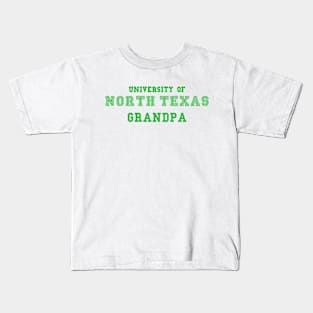 University of North Texas Grandpa Kids T-Shirt